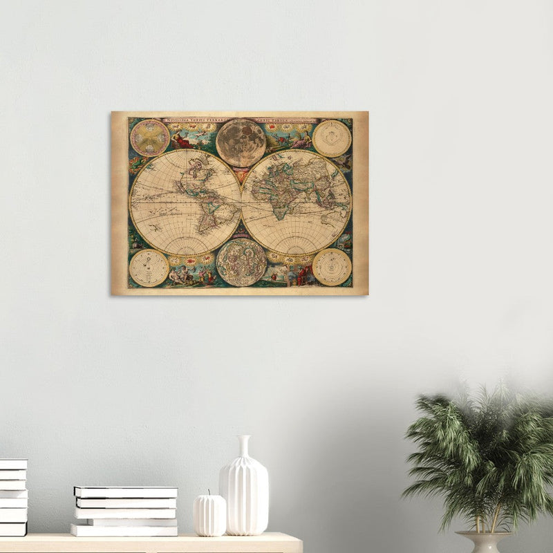 Old world map by John Seller