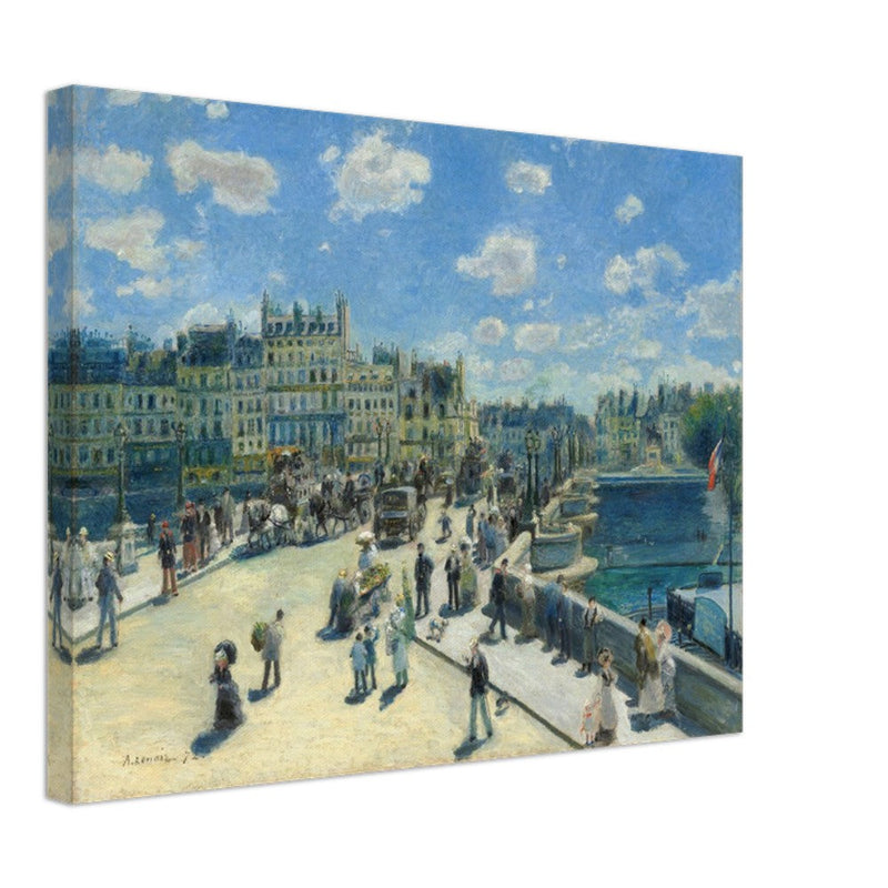 Pont Neuf  Paris by Auguste Renoir.