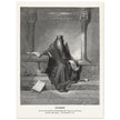 Gustave Dore The Bible engraving print . Salomon illustration .