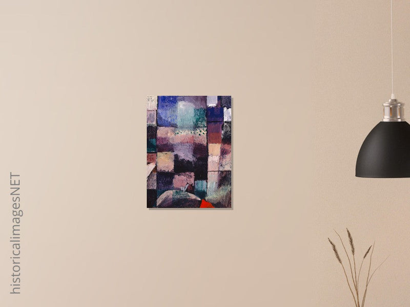 Paul Klee Uber ein Motiv aus Hammamet abstract painting.