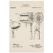 Hair Drier patent drawing by G M Kazanjian