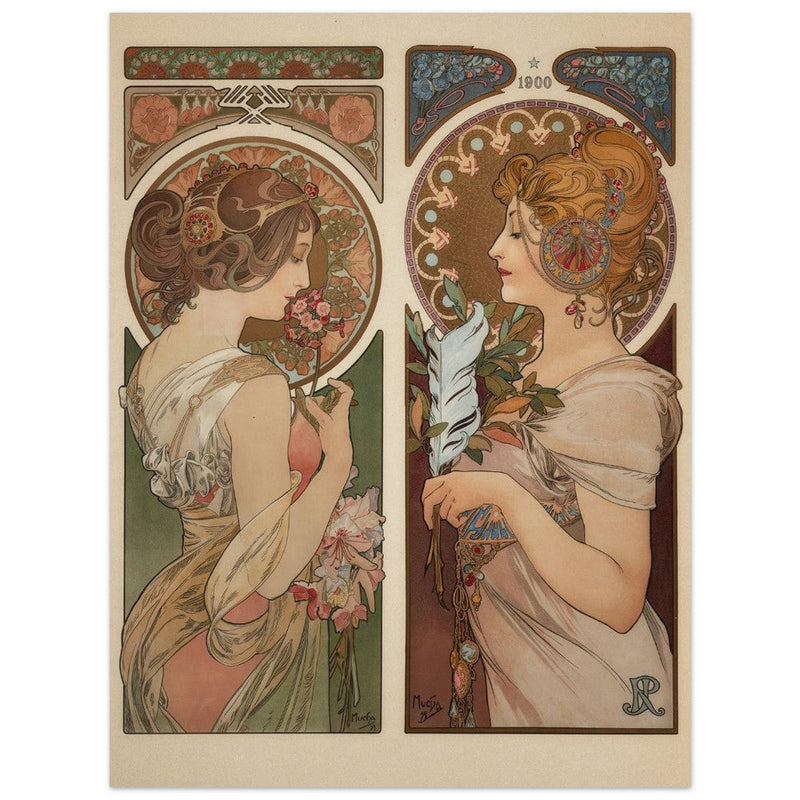 Art Nouveau Alphonse Mucha .