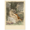 Paul Emile Becat erotic illustration Les Baiseres XX ( The Kisses ) The crown of flowers