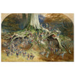 The Enchanted Tree fairy tale painting by Richard Doyle.