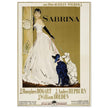 Sabrina with Audrey Hepburn movie poster.