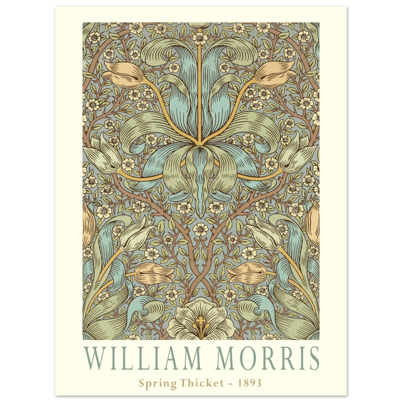 William Morris Spring Thicket 1893.