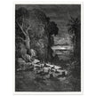 Gustave Dore Paradise Lost engraving . The completion of Creation.