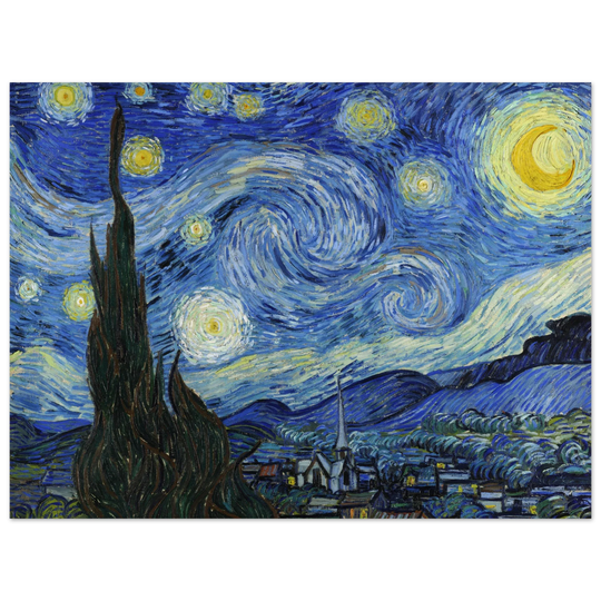 The Starry Night by Vincent Van Gogh