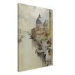 Venice Italy "Over a Balcony," View of the Grand Canal by Francis Hopkinson 1897.
