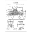 Road vehicle patent 540648 1895 by Charles Edgar Duryea. Automobile car history