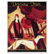 Vanity Fair vintage cover  1926 by Victor Bobritsky Elegant woman with dog -