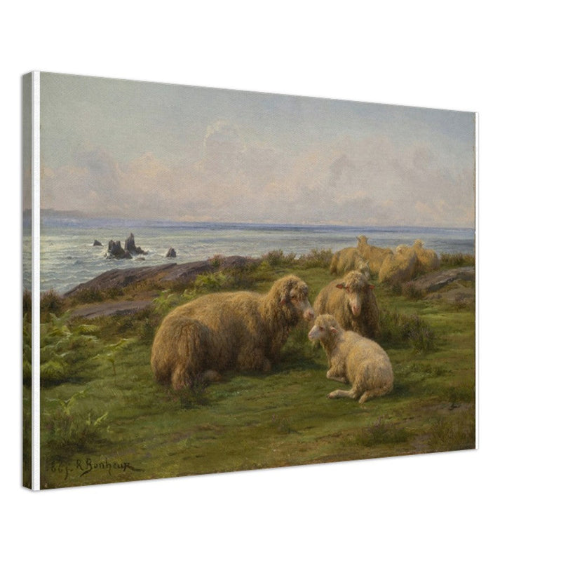 Sheep by the Sea by Rosa Bonheur.