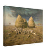 Haystacks Autumn by Jean François Millet.