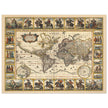 1652 Old World map Nova Totius Terrarum Orbis geographica ac hydrographica tabula by Nicolaes Visscher