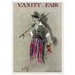 Vanity Fair cover magazine vintage illustration October 1914 by Rabajoi: A refugee from Paris.