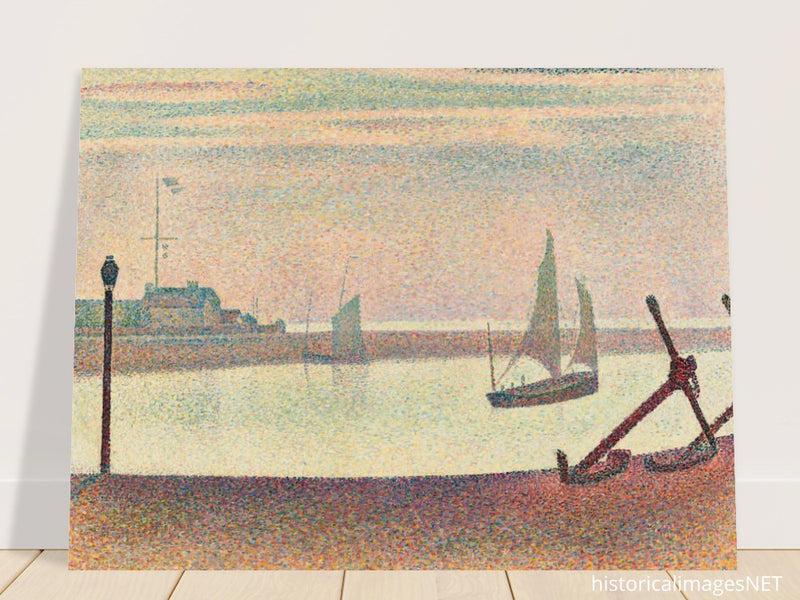 Georges Seurat The Channel at Gravelines, Evening.