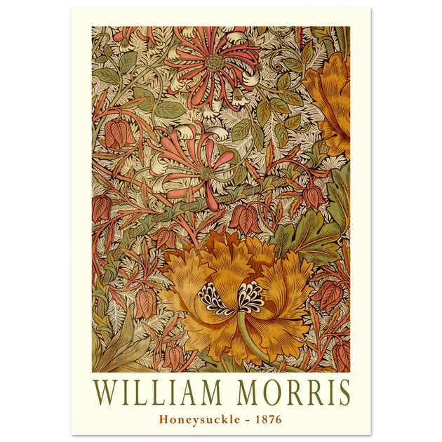 William Morris Honeysuckle 1876.