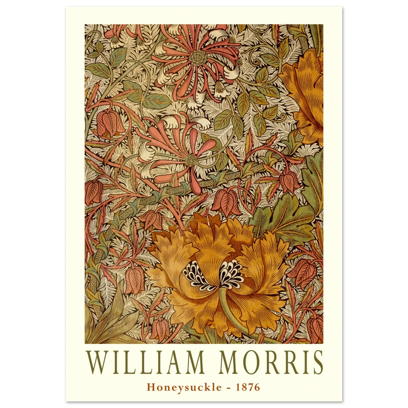 William Morris Honeysuckle 1876.
