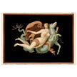 A Nereid sea nymph riding on a sea monster  hippocampus by Victor Steeger