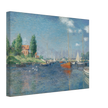 Red Boats Argenteuil by Claude Monet