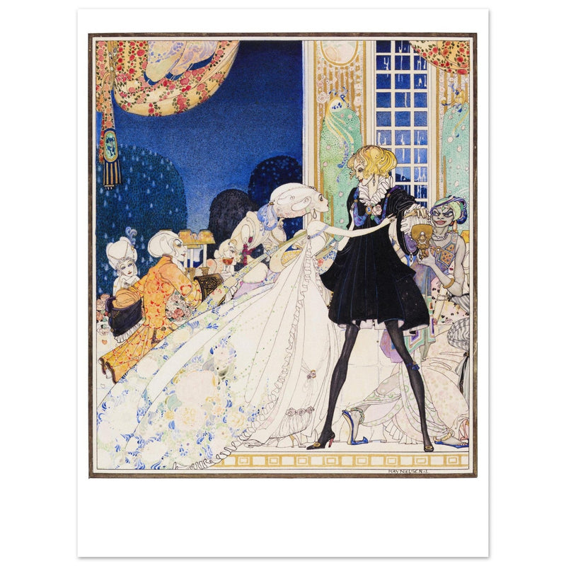 Kay Nielsen and his illustration to The Twelve Dancing Princesses.
