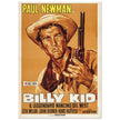 Billy Kid italian poster staring Paul Newman movie poster.