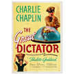 The Great Dictator Charlie Chaplin movie poster.