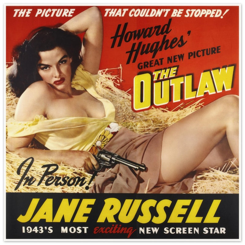 The Outlaw movie poster.