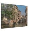 A canal in Venice by Martin Ricoca 1875. Italy .