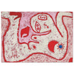 Paul Klee A Woman For Gods abstract painting.    poster