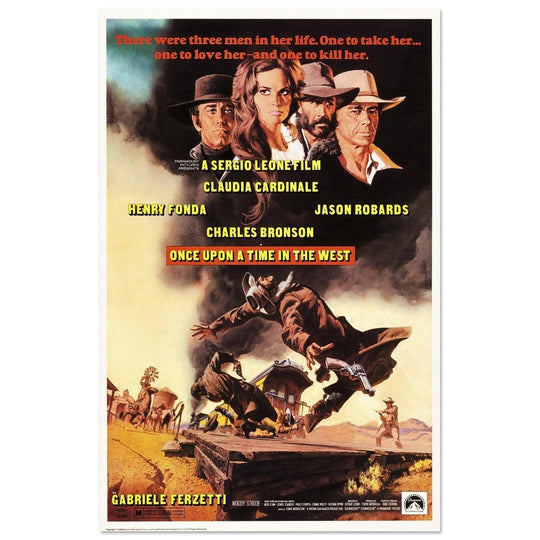Once Upon A Time In The West movie poster.