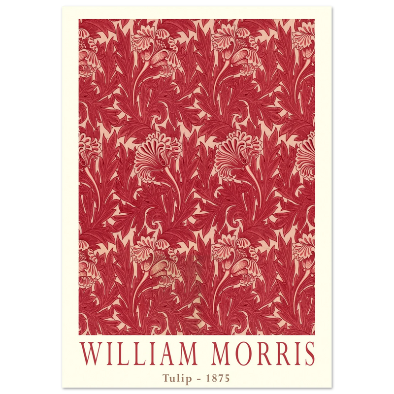 William Morris Tulip 1875 .