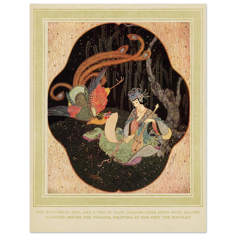 Edmund Dulac The story of the bird Feng. A Fairy tale from China.