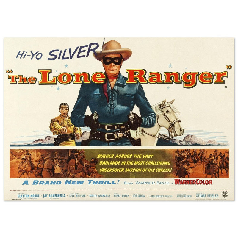 The Lone Ranger movie poster.