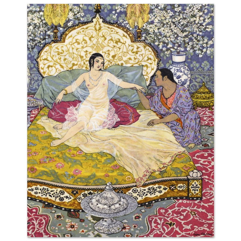 The Arabian Nights One Thousand and One Nights illustration by Léon Carré
