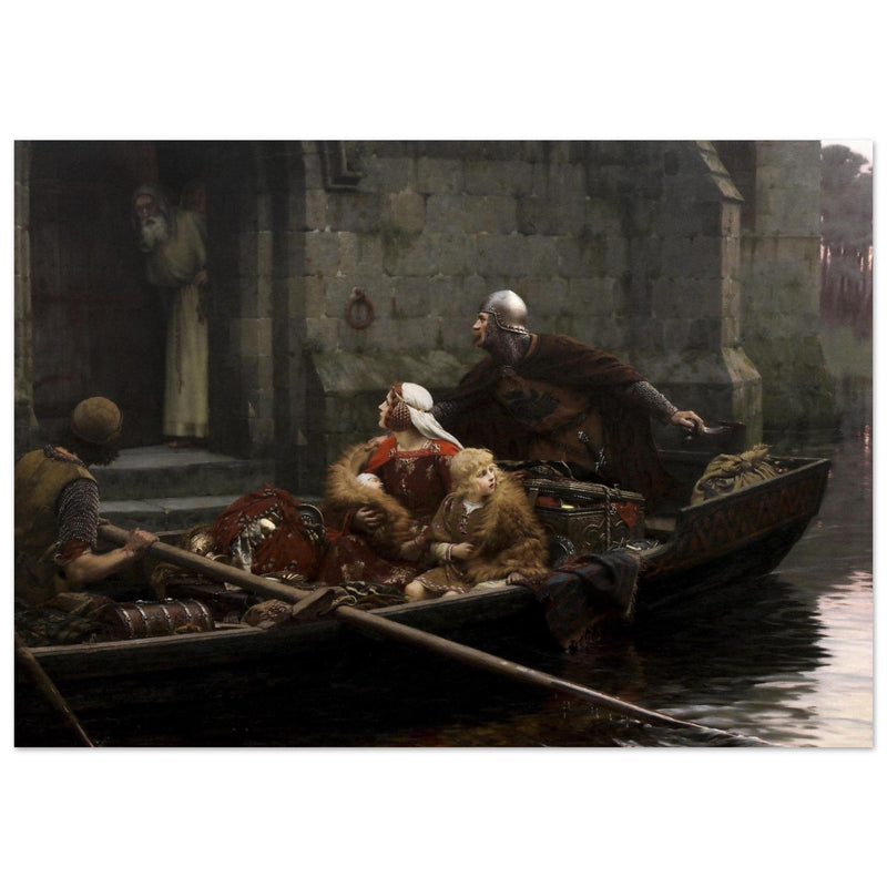 Edmund Blair Leighton painting In Time of Peril