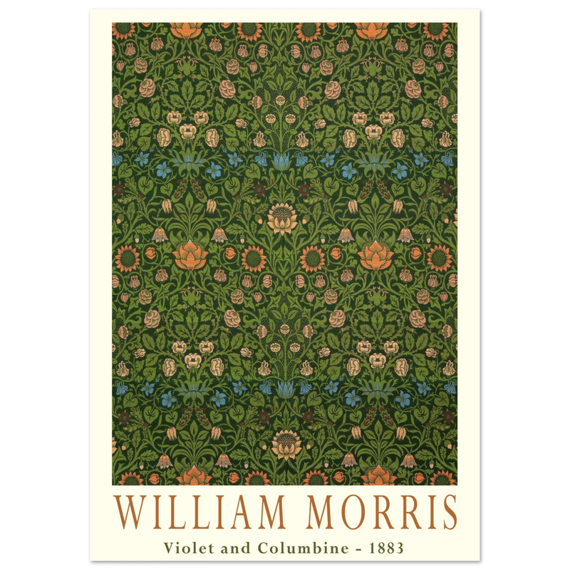 William Morris Violet and Columbine.