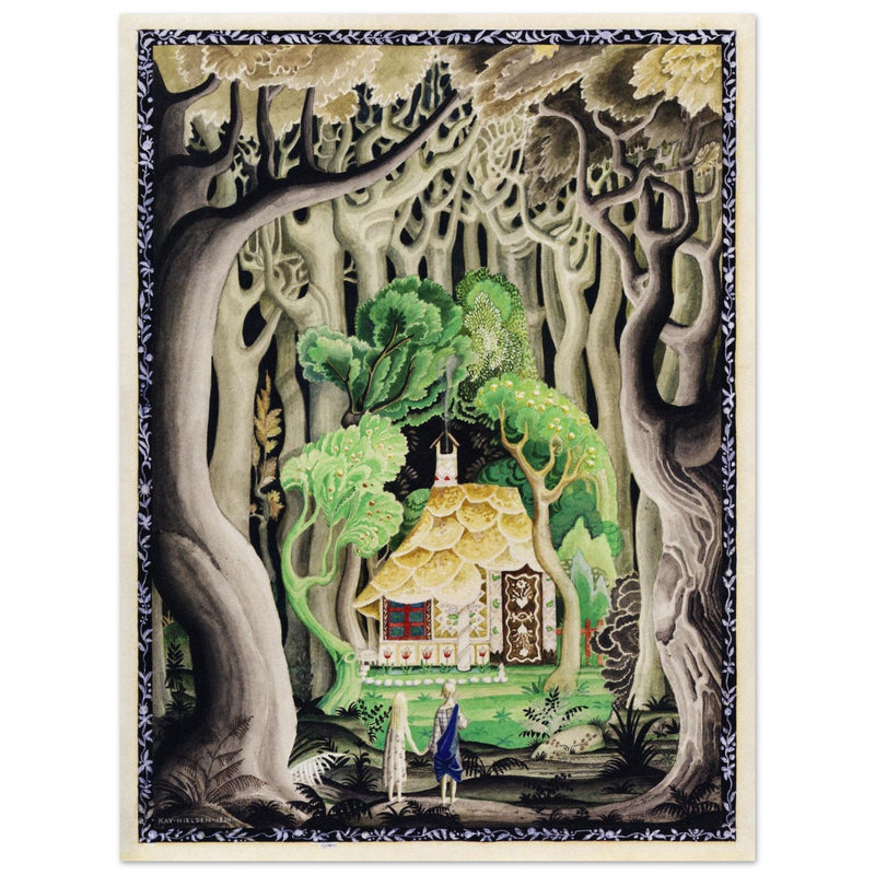 Kay Nielsen and his illustration  for Hansel and Gretel.
