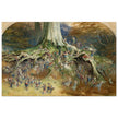 The Enchanted Tree fairy tale painting by Richard Doyle.