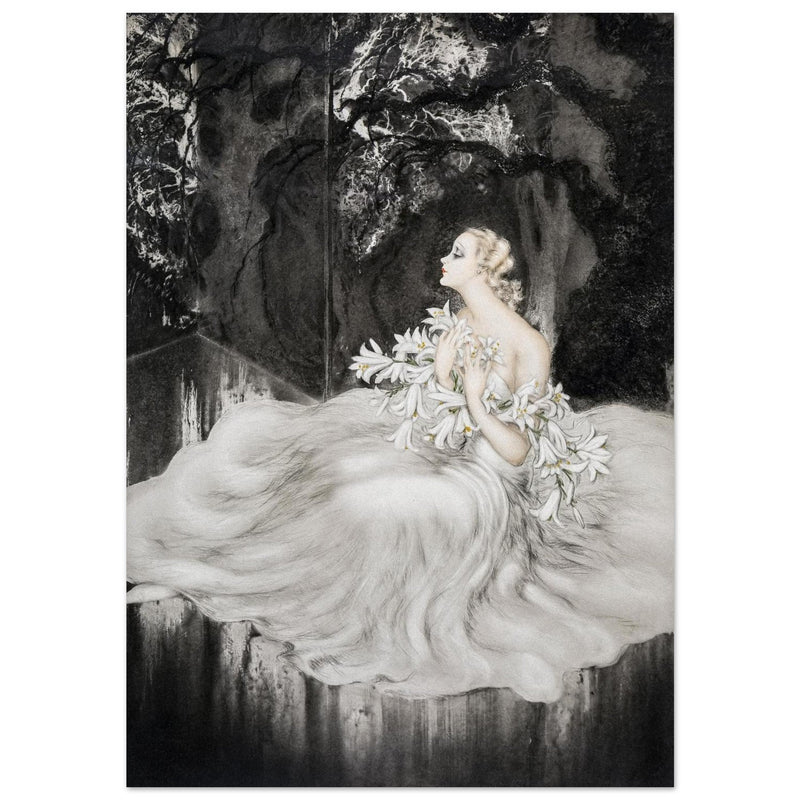 Louis Icart Les Lys (The Lilies)
