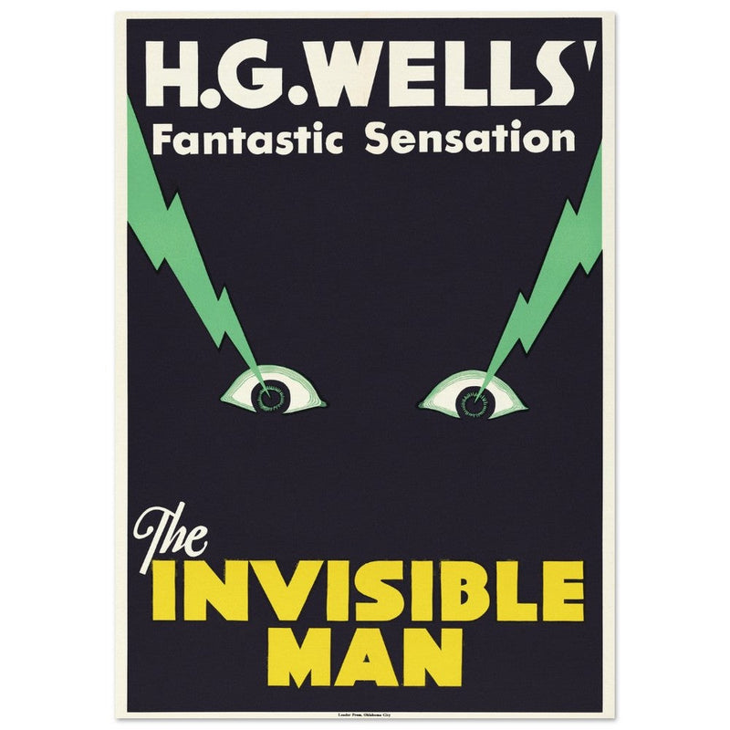 The Invisible Man movie poster.