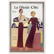 La Mode Chic old vintage fashion magazine cover from the 30s. July 1933.