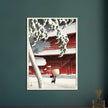 The Zojo Shrine in Shiba by Kawase Hasui