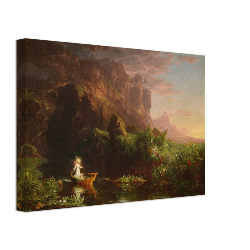 The Voyage of Life Childhood by Thomas Cole 1842.