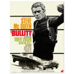 Steve Mc Queen Bullit movie poster.