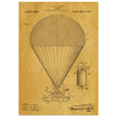Airship patent drawing by T S C lowe Air balloon illustration