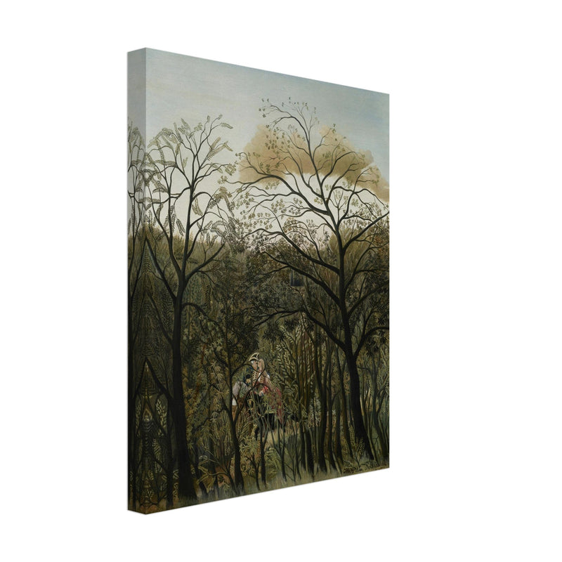 Henri Rousseau Rendezvous in the Forest painting reproduction on canvas o