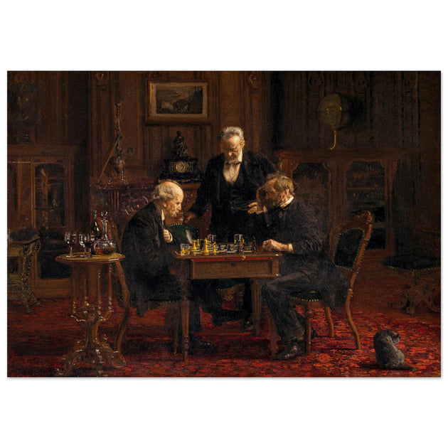 The Chess Players by Thomas Eakins.