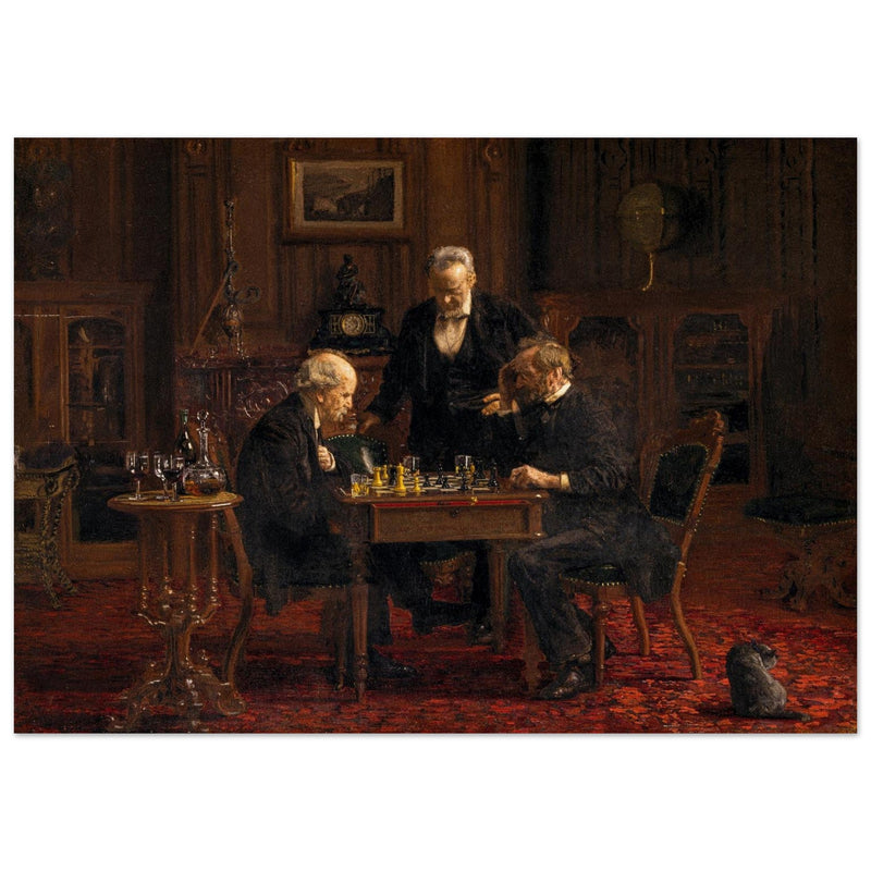 The Chess Players by Thomas Eakins.