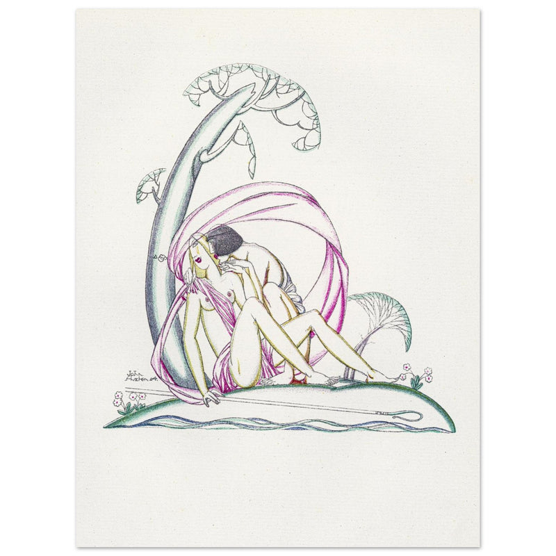 Daphnis and Chloe illustration by John Austen.